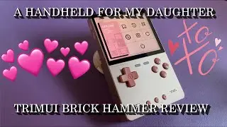 Pink Brick Hammer Review //quick look at Knulli Gladiator 2 and MuOS Goose