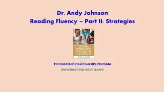 Reading Fluency Strategies