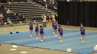 Sandy Creek High School Cheer Team NY Section III Cheerleading Championships 2-17-2024 Comets