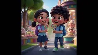 Ithapi and his best friend found the magic candy shop! 🍭🍭   #FriendshipGoals