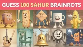Угадай всех мозгоедов Сахура 🤔 | Викторина из 100 мемов