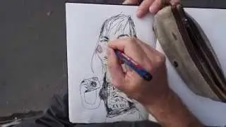 Felix Scheinberger draws Koosje Koene