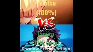 Tanjiro Vs Zenitsu (Demon Slayer 1v1’s)