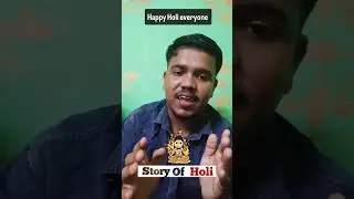 Story Of Holi Festival ❤️ #shorts #holi #festivalrangoli #festival #story #viral #trending