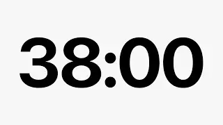 38 Minute Timer