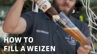 Hoe een weizen inschenken?