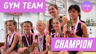 Gymnast TAMARA Spring 2021 Final Competition: Gym Team CHAMPION!