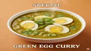 GREEN EGG CURRY.