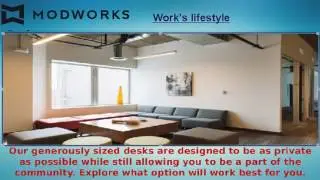 Dedicated Desk -  Modworks
