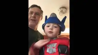 Skyler Papa pancake show - Optimus prime 05/07/2016