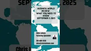 Business World Review - 9-12-2025 @Oracle @unitreerobotics @salesforce @OpenAI @novonordisk