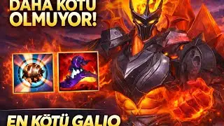 MİD GALİO | DAHA K&Ouml;T&Uuml;S&Uuml; YOK! WİLD RİFT