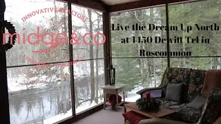 Midge & Co | Riverfront Retreat 1450 Dewitt Tr. Roscommon Mi