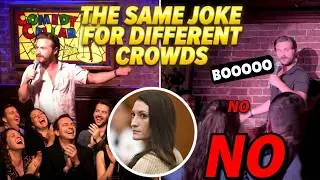 Same Joke for 2 Types of Crowd | Standup Comedy | Tyler Fischer