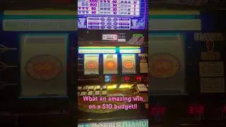 Massive win on a low budget!! #casino #jackpot
