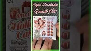 Quick Hit - 12/25/2025  #scratchofftickets #lottery #floridalottery