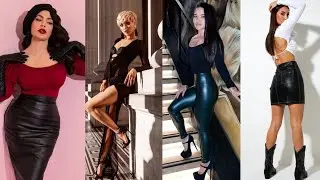 wonderful and classy designs ideas of office wear leather skirts for women of 2023