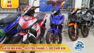 MX KING VÀ EXCITER ĐỘ KIỂNG SIÊU ĐẸP | GIÁ CÁC MÓN ĐỒ CHƠI RẺ MÀ CHẤT | MOTOR BÌNH DƯƠNG