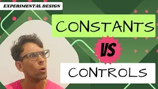 What is the difference between controlled variables and a control group?