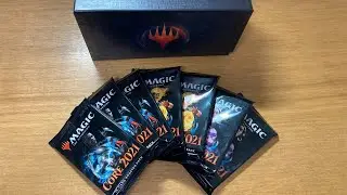 ASMR 音フェチ　マジックザギャザリング　基本セット2021 7パック開封　part2 Core Set 2021 Whispered Unboxing