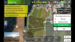DJI T50 Cover Crop Application