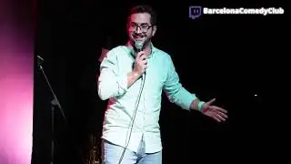 Guillem Estadella en el Barcelona Comedy Club
