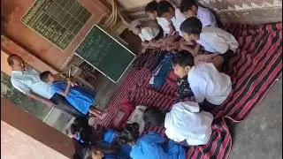 Self Reading of class 1& 2 students @mahulpali ups