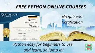 Online Free Python Course | Educba Certification | Courses for all students
