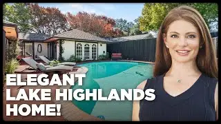 Affordable Elegant Home Tour in Lake Highlands, Texas | 9205 Moss Farm Ln