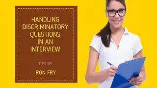 🎯 Handling discriminatory questions in an interview