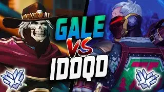 TOP 500 SOLDIER 76 GALE VS IDDQD MCCREE MAIN! [ OVERWATCH SEASON 20 ]
