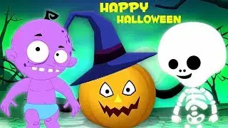 Glad Halloween | skr&auml;mmande rim f&ouml;r barn | halloween-s&aring;ng p&aring; engelska | Happy Halloween In English