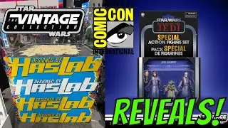 New Vintage Collection HasLab Teased at SDCC and TVC Jedi Spirits 3 Pack Revealed!