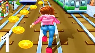 Princess Runner - Gameplay Part 1- Random Funny MiniGames,1 2 3 4 Plyer Free New Update Adventure