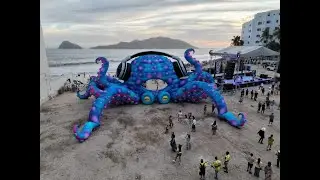 event stage decoration customized inflatable models