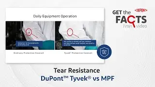Exceptional Tear Resistance: Tyvek&reg; Protective Coverall in High-Risk Environments- #GetTheFactsVideo