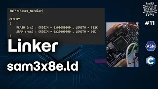 Bare-Metal Embedded Systems (AVR & ARM) in C & Assembly - Arm Cortex-M linker script - memory layout