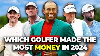 TOP GOLF EARNERS &pound;&pound; 2024&hellip; Jon Rahm, Rory Mcilroy, Scottie Scheffler, Tiger Woods and WHO ELSE?