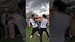 Slip lead hook goodnight! #boxing #mma #ufc #muaythai #kickboxing #combatsports