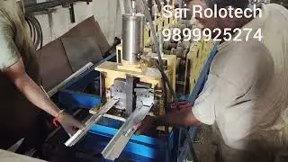 pop and gypsum double profile roll forming machine trial video