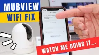 Камера Mubview не подключается к WiFi