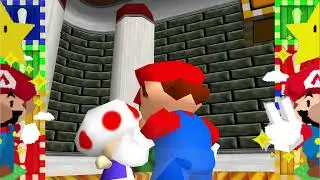 Princess Peach's Secret Slide - Reveal [Super Mario 64 Redrawn]
