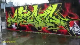 Graffiti - Wales - Cardiff - Millennium Walk - 2022