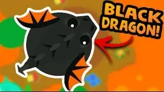 Mope.io - BLACK DRAGON and LAVA BIOME- Trolling some people