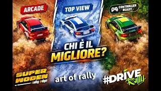 3 giochi di rally... chi è il migliore? art of rally, drive rally e super woden rally edge SFIDA