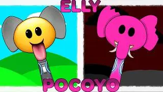 🐘 Sprunki OC ELLY (FROM POCOYO) phase 1-2 X #emoji 😳
