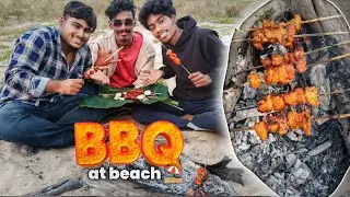 Beach lo BBQ Chicken 😋🔥 | Friends Fun, Fire & Full Enjoyment | Cheddi Dosthulu | food vlogs