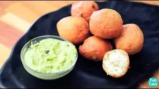 Goli Bajji Recipe - Goli Baje Recipe - How To Make Mangalore Bajji Recipe
