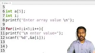 Array program|C programming| Computer Science| Session 2| BCA