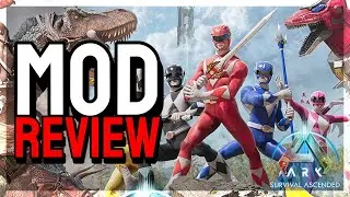 Every New Item In The ARK: Power Rangers Collab! - Mod Review